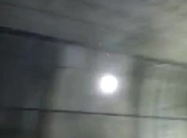 水泥濃漿處理地鐵大漏水（軌枕風(fēng)道2）